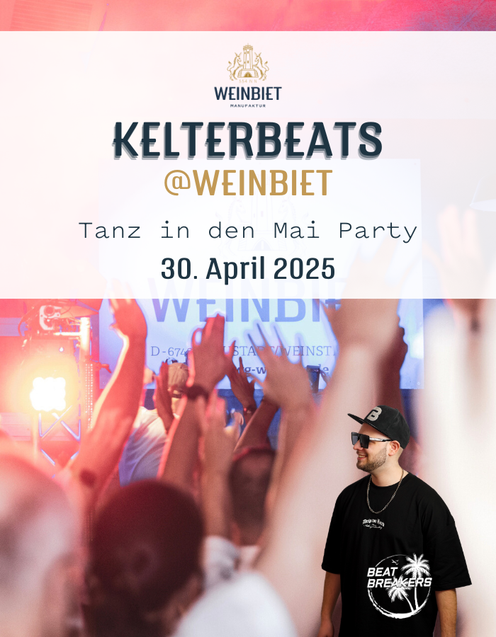 KELTERBEATS AT WEINBIET - Tanz in den Mai Party - 30.04.2025