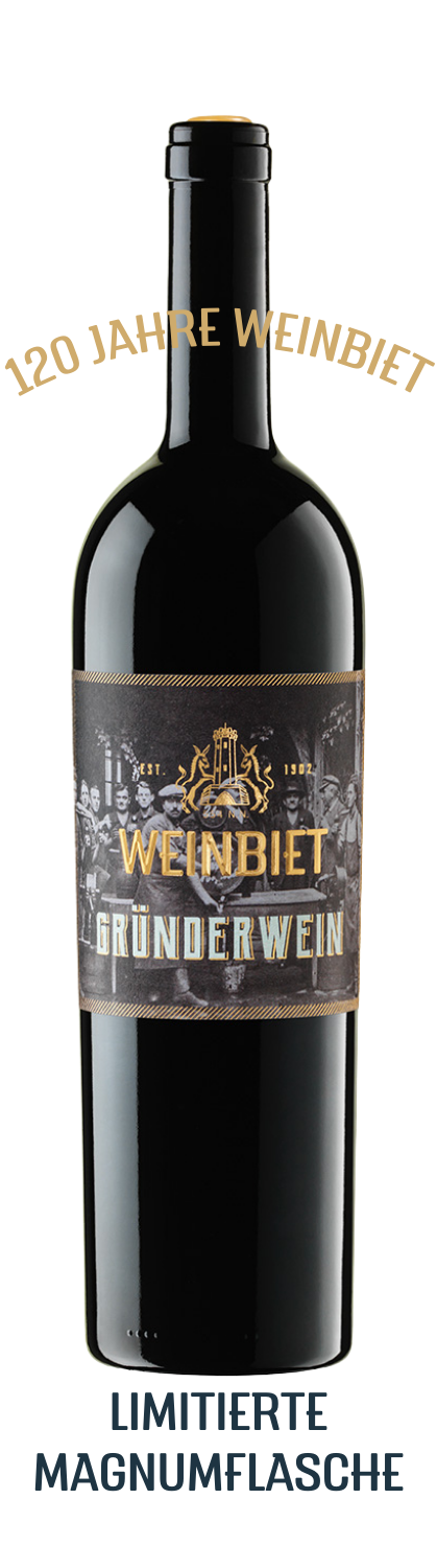 GRÜNDERWEIN MANGNUMFLASCHE trocken