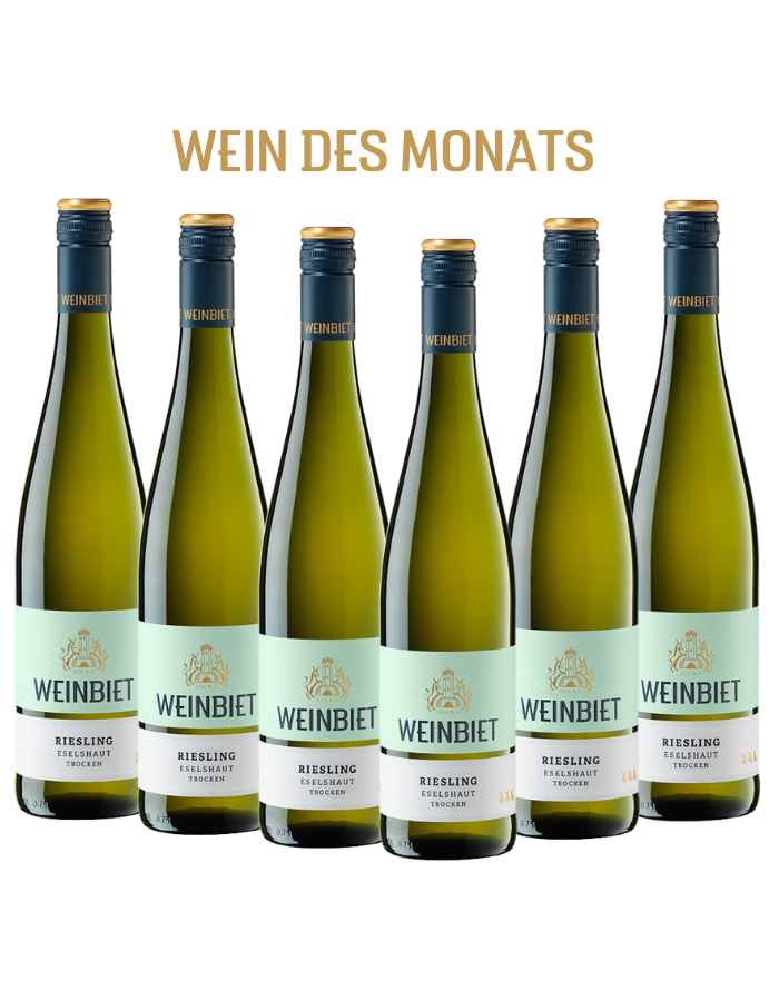 Wein des Monats Mussbacher Eselshaut Riesling trocken