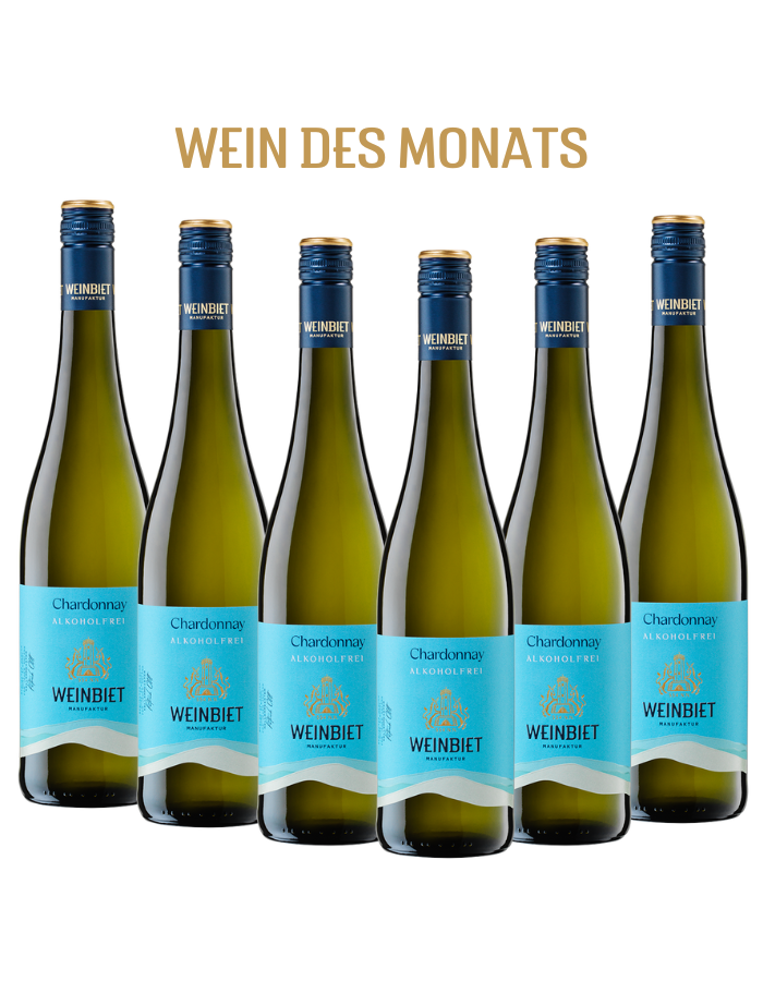 Wein des Monats Chardonnay alkoholfrei