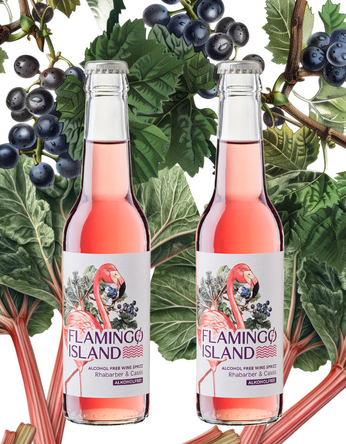 Flamingo Island – Rhabarber & Cassis Duo