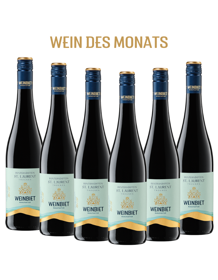 Wein des Monats BUNTSANDSTEIN ST.LAURENT trocken