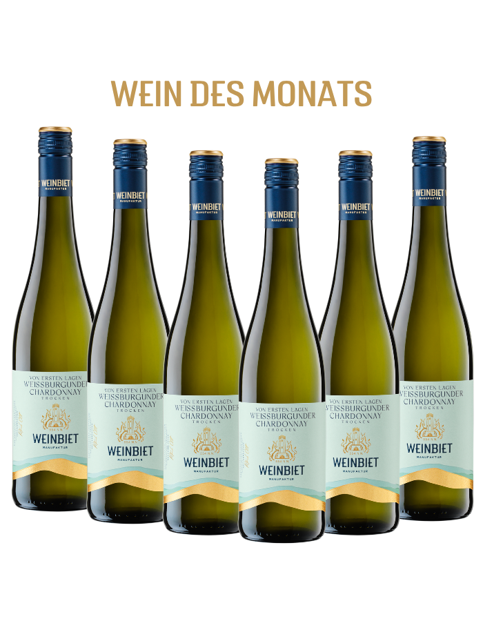 Wein des Monats VON ERSTEN LAGEN Weißburgunder & Chardonnay trocken