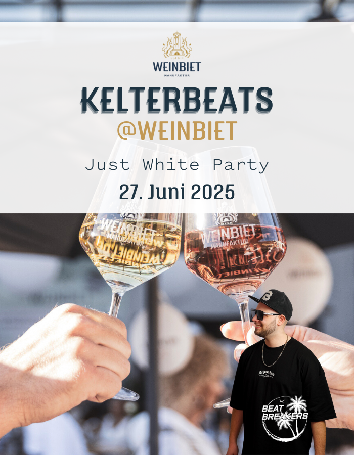 KELTERBEATS AT WEINBIET - Just White Party - 27.06.2025