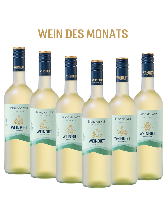 Wein des Monats Blanc de Noir trocken