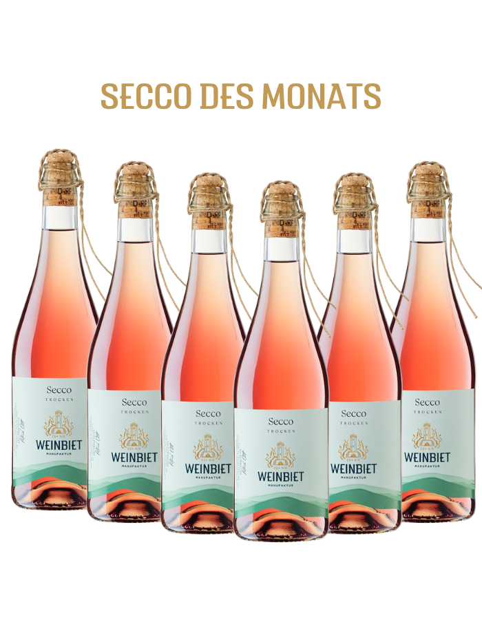 Secco des Monats Rosé Secco trocken
