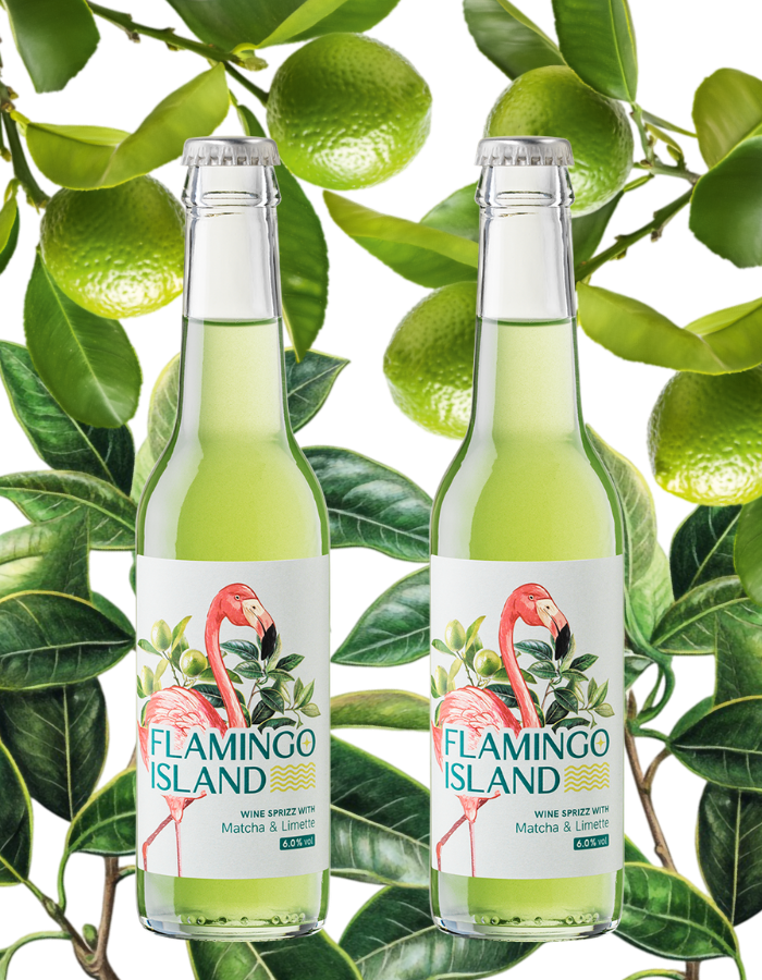Flamingo Island – Matcha & Limette Duo